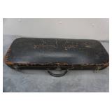 Vintage 1920s Strad Model Violins and Double Violin Case with Bows