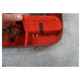 Vintage Violins and Double Violin Case with Bows