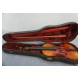 Vintage 1940s Maggini Model Violin & Case with Bow