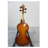 Vintage 1940s Strad Model Full Size Violin and Case with Bow