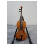 Vintage 1900s Stainer Model 3/4 Size Violin and Case with Bow