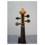 Vintage 1960s Student Model Full Size Violin and Case with Bow