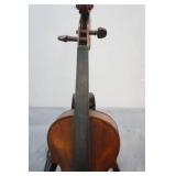 Vintage 1920s Guinneri Model Full Sized Violin and Case with Bow