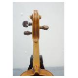 Vintage 1980s Student Model Full Size Violin and Case with Bow