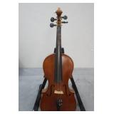 Vintage 1930s Steiner Full Size Violin and Case with Bow