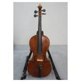 Vintage 1930s Steiner Full Size Violin and Case with Bow