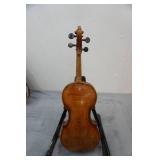 Vintage 1930s Guonneri Full Size Violin and Case with Bow