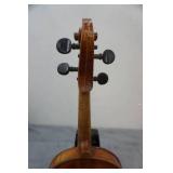 Vintage 1930s Guonneri Full Size Violin and Case with Bow