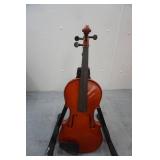 3/4 Size Violin (Klaus Mueller) with Case and Bow