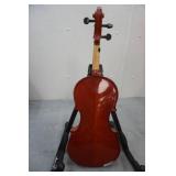 3/4 Size Violin (Klaus Mueller) with Case and Bow
