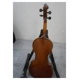 Vintage 1890s Strad Model 3/4 Size Violin with Case and Bow