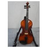 1980s Student Model 3/4 Size Rothenburg Violin with Vintage Case and Bow