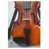 1980s Student Model 3/4 Size Rothenburg Violin with Vintage Case and Bow