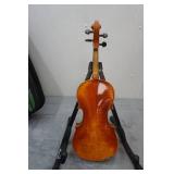 Vintage Violin Case and Bow 3/4 Size