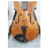 Vintage Full Size Violin and Case with Bow