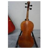 Vintage Full Size Violin and Case with Bow