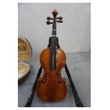 Vintage 1960s 3/4 Size Violin with Case