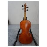 Vintage 1930s Full Size Violin and Case with Bow