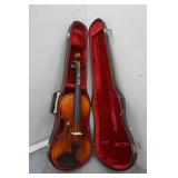 Modern Student Model Full Size Violin with Case and Bow