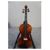 Modern Student Model Full Size Violin with Case and Bow