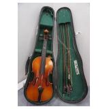 Student Model 1/8 Size Violin with Case and bows