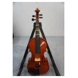 1/8 Size Violin with Case and bows