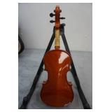 1/8 Size Violin with Case and bows