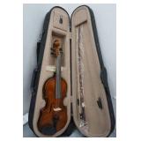 1/8 Size Violin with Case and bows