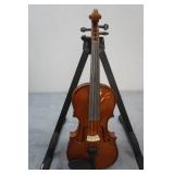 1/8 Size Violin with Case and bows