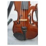 1/8 Size Violin with Case and bows