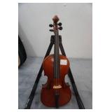 1/2 Size Violin with Case and bows