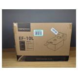 Brand New Electric Deep Fryer Countertop Deep Fryer with Basket and Lid Capacity 10.5QT Stainless Steel Single Tank Fryer $179.99 Retail