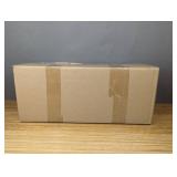 Brand New Artificial Orchid in Gold Vase White Silk Faux Orchid Plant in Gold Pot Fake Flower Arrangement $67.99 Retail