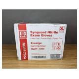 Brand New Singuard Nitrile Exam Gloves Size XL 1,000pcs $47.99 Retail