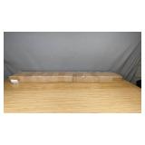 Brand New Fun Memories Picture Ledge Shelf 48" Long Floating Shelf Brown $56.57 Retail