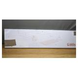 Brand New The Office Oasis Bamboo Dual Monitor Stand 42" Monitor Riser Darker Brown $84.99 Retail