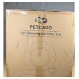 Brand New DjDuck Self Cleaning Cat Litter Bix 65L Extra Large Auto Litter Box White $199.99 Retail