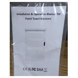 Brand New Osvdo Heated Towel Warmer Wall Mounted Towel Rack for Bathroom $169.99 Retail