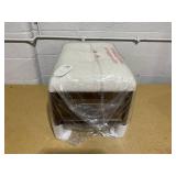 Woodspring Cane Base Ottoman Dark Walnut/Cream - Threshold Designed with Studio McGee