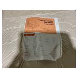 UBesGoo Modern Arm Chair Linen Fabric Upholstered Comfy Reading Accent Chair with Solid Wood Frame