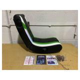 X Rocker Horizon RGB LED Audio Floor Rocker Gaming Chair
