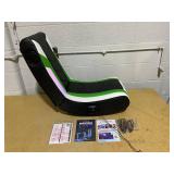 X Rocker Horizon RGB LED Audio Floor Rocker Gaming Chair