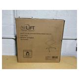 Seville Classics airLIFT XL Pneumatic Sit-Stand Mobile Desk Cart