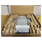 Seville Classics airLIFT XL Pneumatic Sit-Stand Mobile Desk Cart