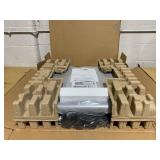 Seville Classics airLIFT XL Pneumatic Sit-Stand Mobile Desk Cart