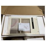 Windham Wood Top Kitchen Island Off-White - Threshold: Pine & Rubberwood Frame