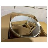 Faux Marble Stick Floor Lamp - Threshold