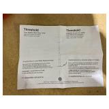 Faux Marble Stick Floor Lamp - Threshold