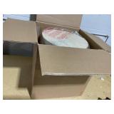 Faux Stone Hourglass Shaped Patio Accent Table - Threshold