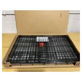 Wire Collapsible Dog Crate - Black - Boots & Barkley- Large